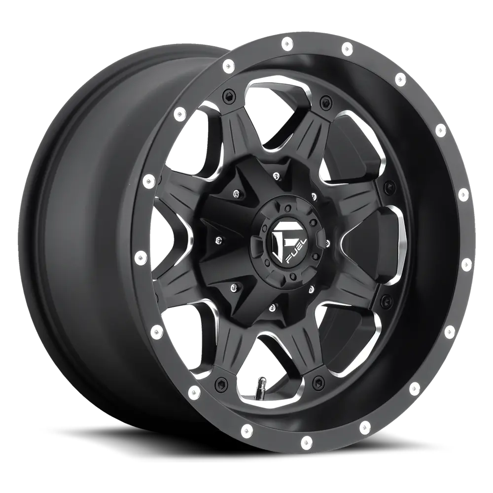 Fuel Boost [ D534 ] - Matte Black And Milled 1