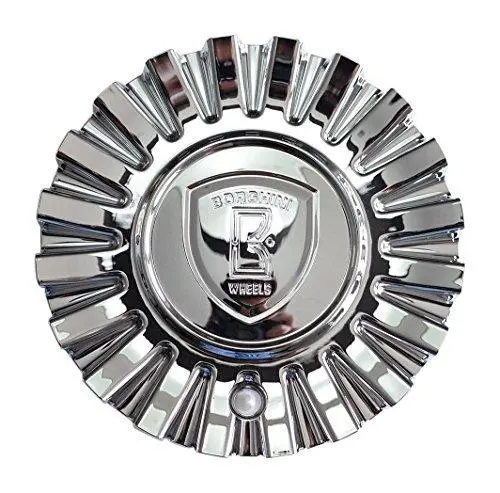Borghini Wheels Bw190 Csb190-2P Chrome Wheel Center Cap 1
