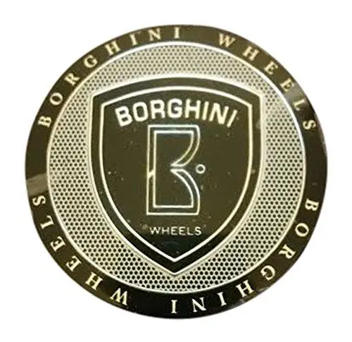 Borghini Wheels Cc016-1P Snap In Center Cap (Borghini Logo No Longer Availible, The Cap Will Have A U2 Logo) 1
