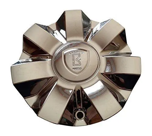 Borghini Wheel Chrome Center Cap Csb7s-C1p Also Fits Bentchi Csb7-1P 1