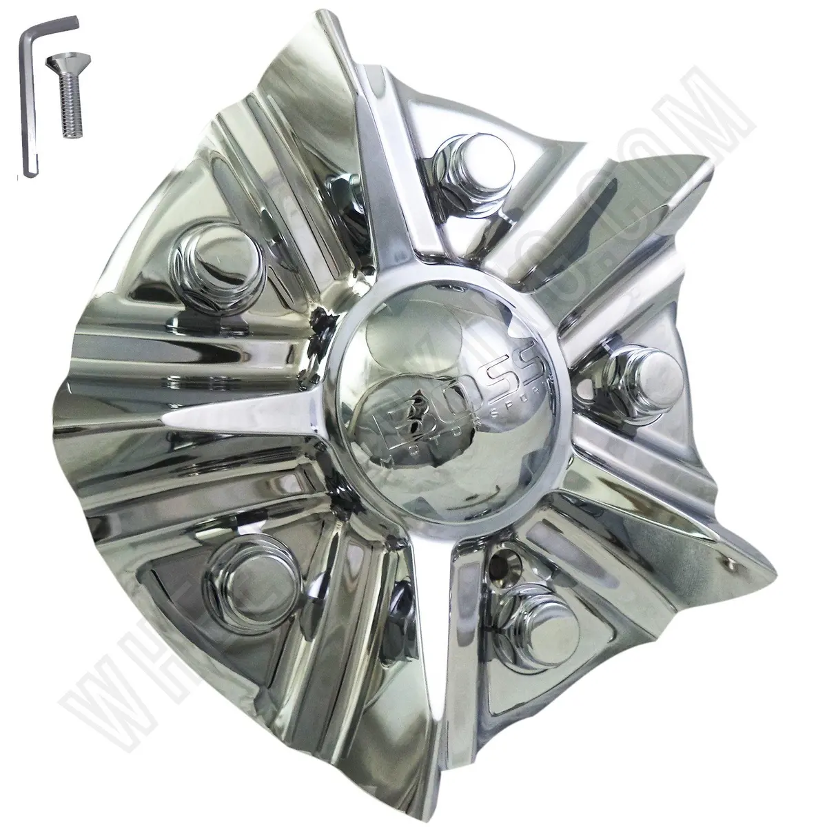Boss Motorsports Series 348 Wheel Rim Center Cap # Acc 3314 06 Screw On (1 Cap) 1