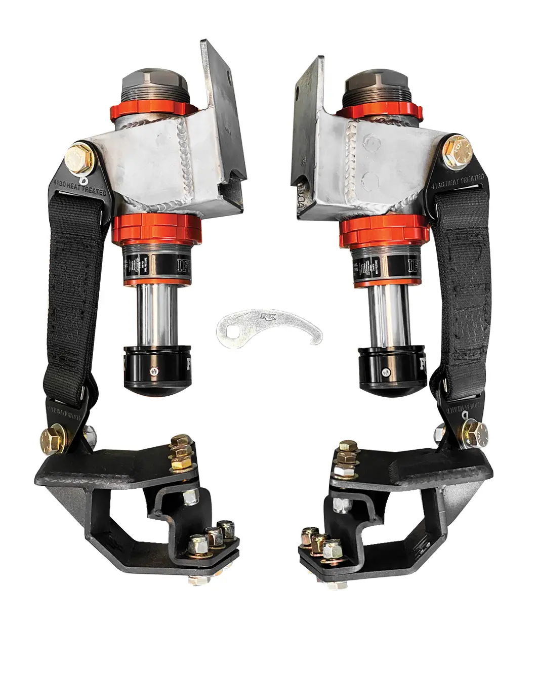 2021+ Bronco Front Limit Strap Kit & Bump Stop Kit-Stock Lower A-Arm, 1