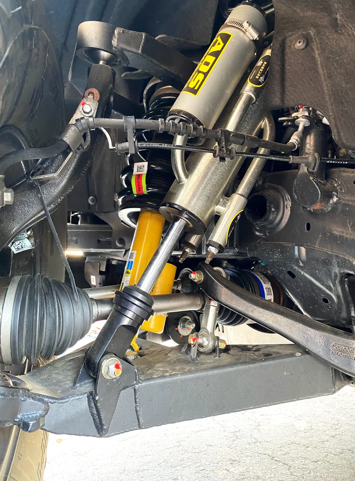 (2021 +) Bronco +3" Long Travel Front Suspension Kit With Fabricated Upper Control Arm 1