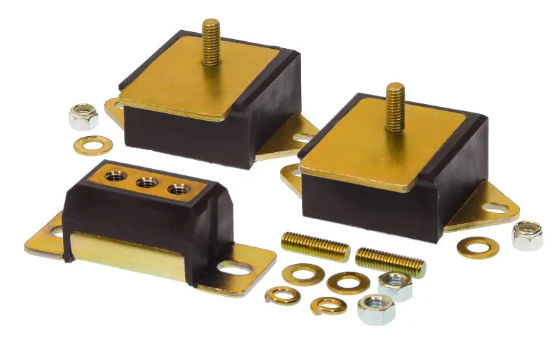 Prothane Jeep Motor & Trans Mount Kit - Black 1