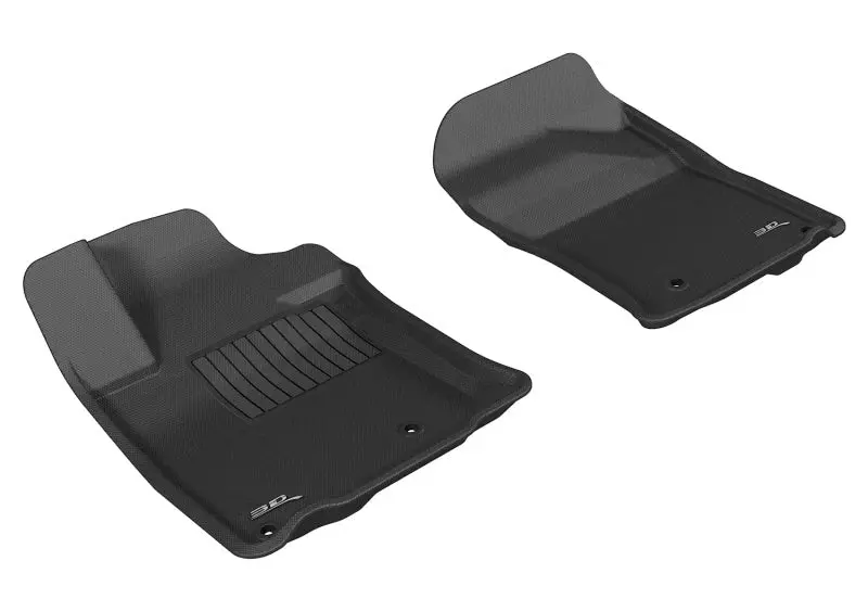 3D Maxpider 2010-2013 Lexus Gx Kagu 1St Row Floormat - Black 1