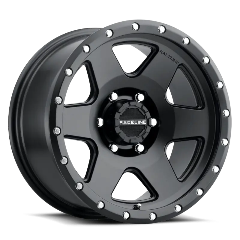 Raceline 946B Boost 18X8in / 6X120 Bp / 35Mm Offset / 67.1Mm Bore - Satin Black Wheel 1