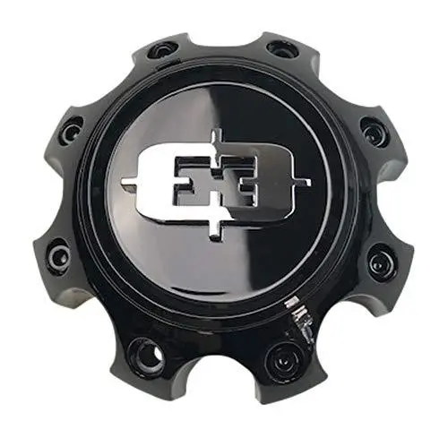 C360gb-8V Gloss Black Vision Wheel Center Cap 1