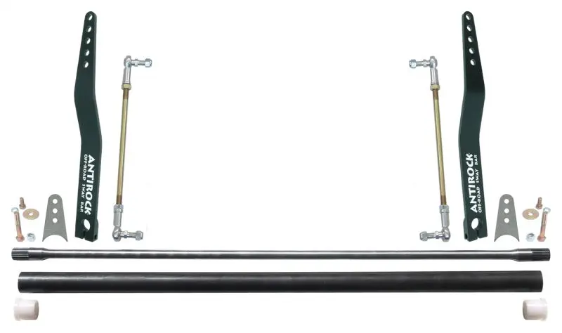 Rockjock Antirock Sway Bar Kit Universal 36In Bar 20In Bent Steel Arms 1