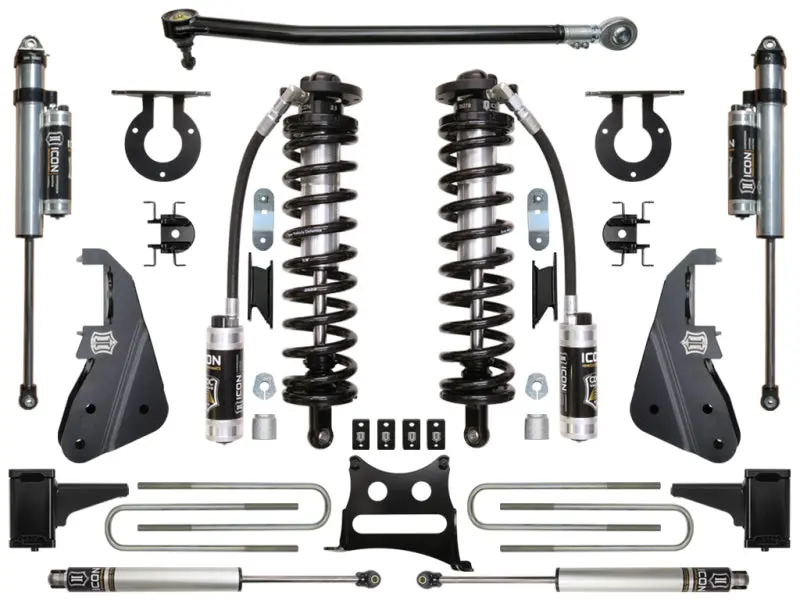 Icon 2017+ Ford F-250/F-350 4-5.5In Stage 4 Coilover Conversion System 1