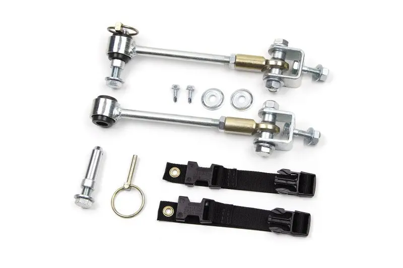 Zone Offroad 97-06 Jeep Wrangler Tj 3-4In Sway Bar Disconnects For 0-2In Lift Kit 1