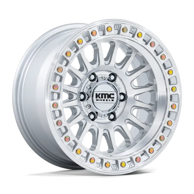 Kmc Ims Wheels - Gloss Silver With Machined Face 1