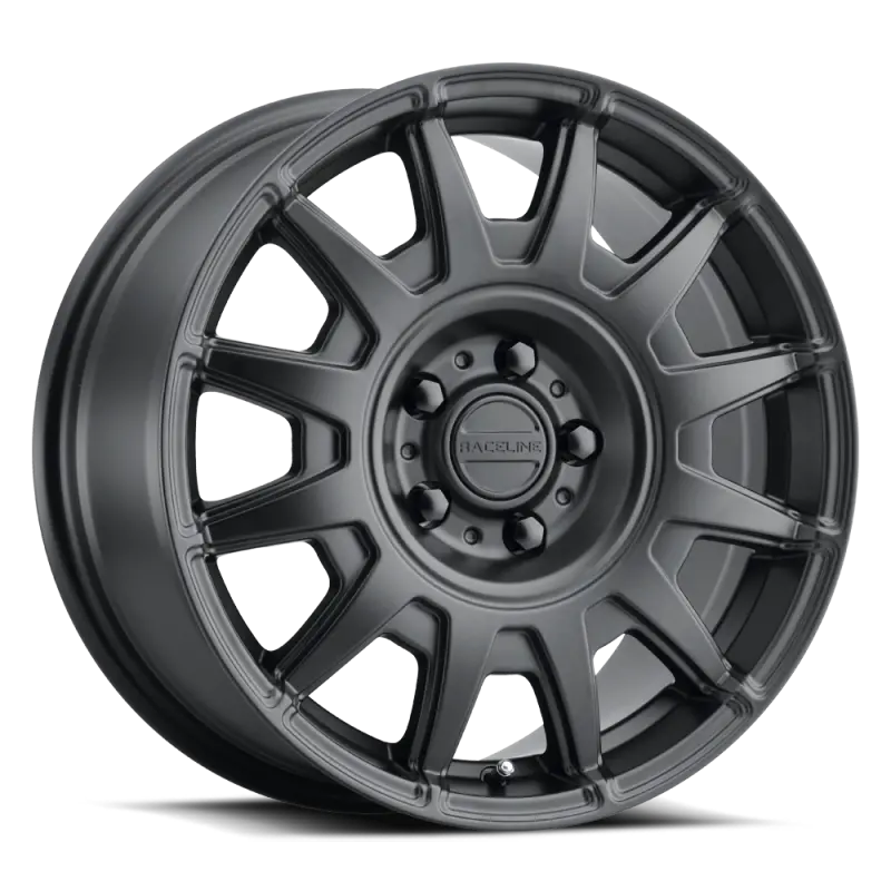 Raceline 401B Aero 18X8in / 5X114.3 Bp / 40Mm Offset / 72.62Mm Bore - Satin Black Wheel 1