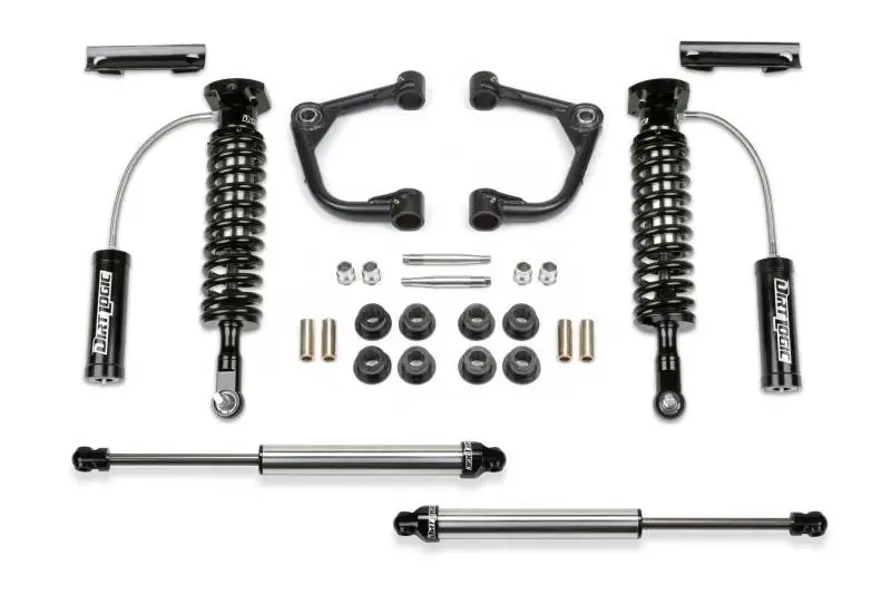 Fabtech 15-20 Ford F150 4Wd 2In Uniball Uca Sys W/Dl 2.5 Resi & 2.25 1