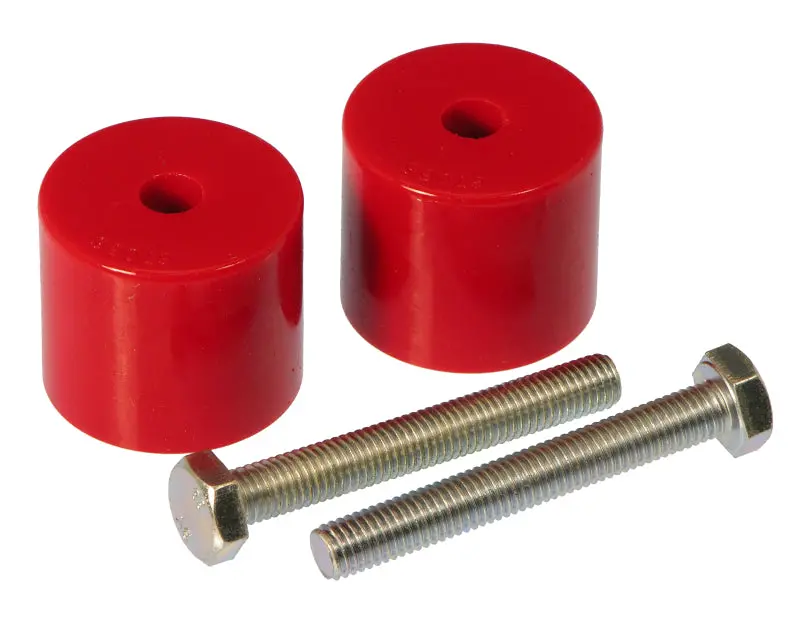 Prothane 97-04 Jeep Tj Rear Bump Stop Spacer Kit - Red 1