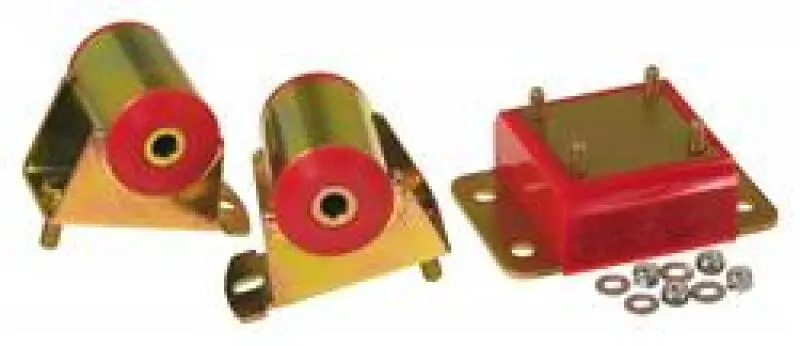 Prothane 97-02 Jeep Tj Drivetrain Kit - Red 1