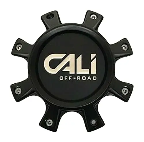 Cali Off-Road Matte Black Wheel Center Cap C109105b01-Cali-F 814720825F-12 1