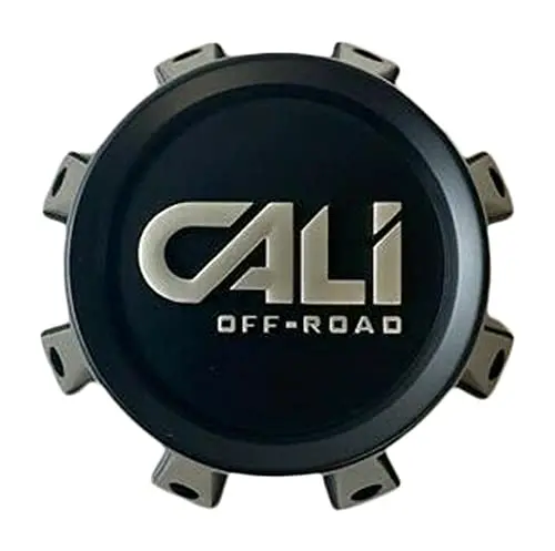 Cali Offroad Wheels C109015b01-Cali-R Matte Black Center Cap 1