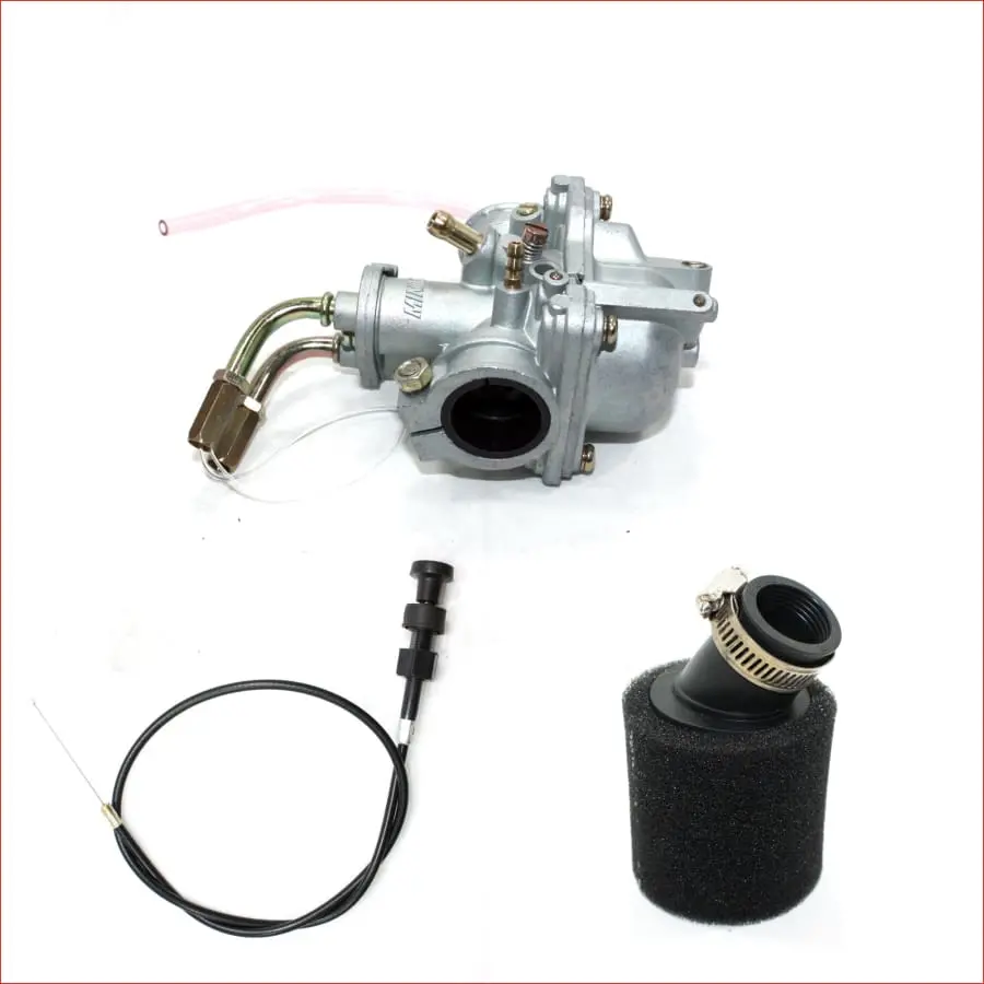 Carb Carby Air Filter Throttle Choke Cable Yamaha Peewee 1