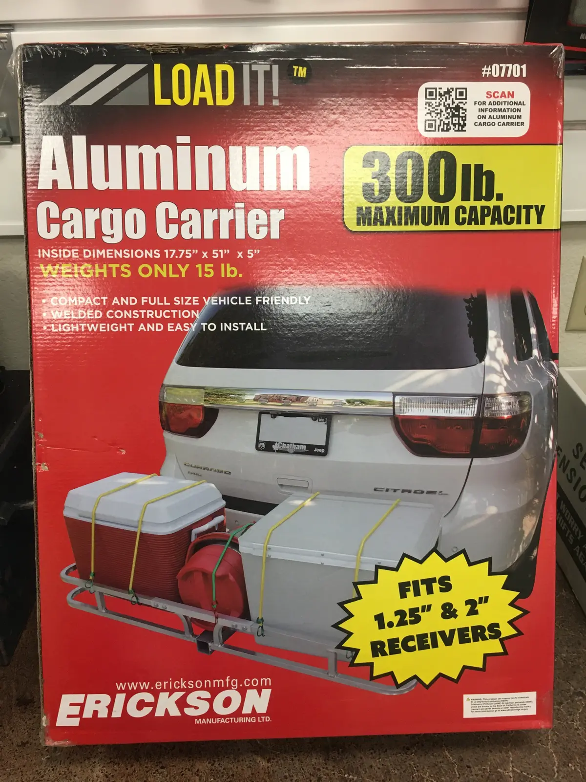 Aluminum Cargo Carrier 1