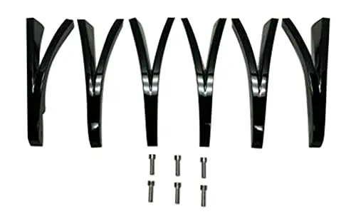 Cattivo 767 20 Inch Gloss Black Inserts Set (6 Pcs) Emr0767-2085-Zsj 1