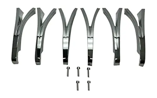Cattivo 767 22 Inch Chrome Inserts Set (6 Pcs) Emr0767-2295-Zst 1