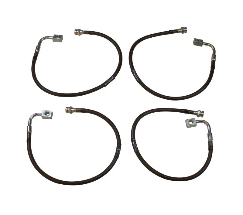 Maxtrac 07-18 Jeep Wrangler Jk 2Wd/4Wd Front & Rear Extended Brake Line Kit 1