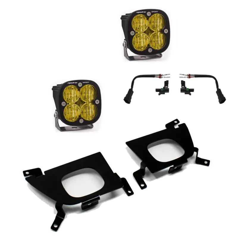Baja Designs 2019 - 2022 Silverado Pro Fog Pocket Mount Kit 1