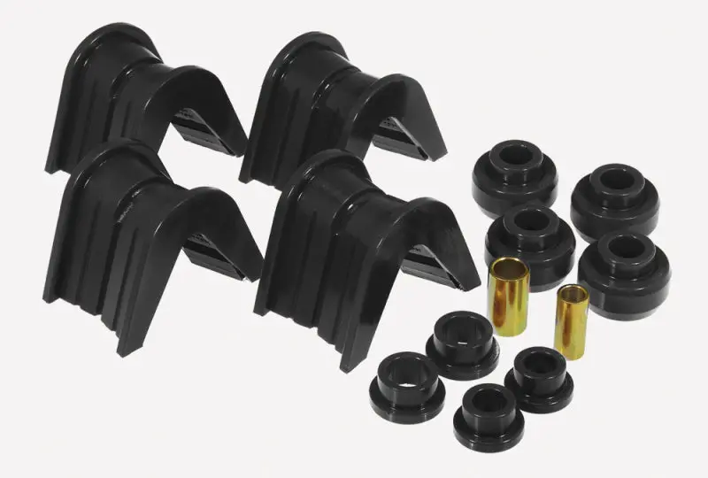 Prothane 66-79 Ford Trucks 14-Piece Bushing Set - 2Deg Offset - Black 1