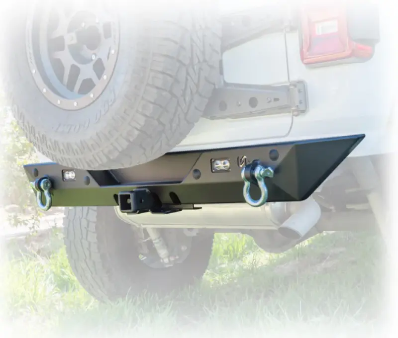 Turn Offroad 2018+ Jeep Jl Rear Bumper With Hitch And Lights 1