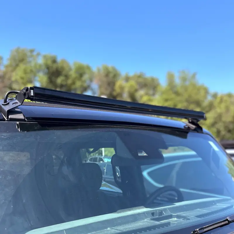 Borne Off-Road Light Bar Cover Single Row 30In – Black 1