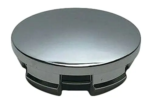 Chrome No Logo Snap In Wheel Center Cap Cc218-1P 1