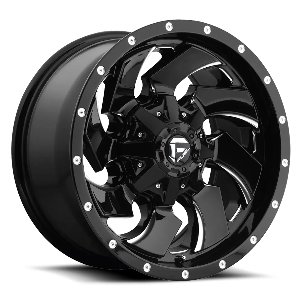 Fuel Cleaver [ D574 ] - Gloss Black And Milled 1