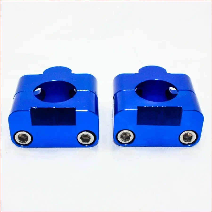 Cnc Blue 7/8“ To 11/8” Handle Bar Clamp Riser 1