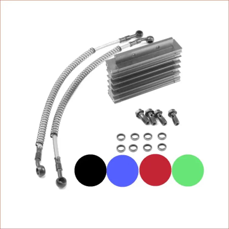 Cnc Engine Oil Cooler Kit Radiator / Small 1