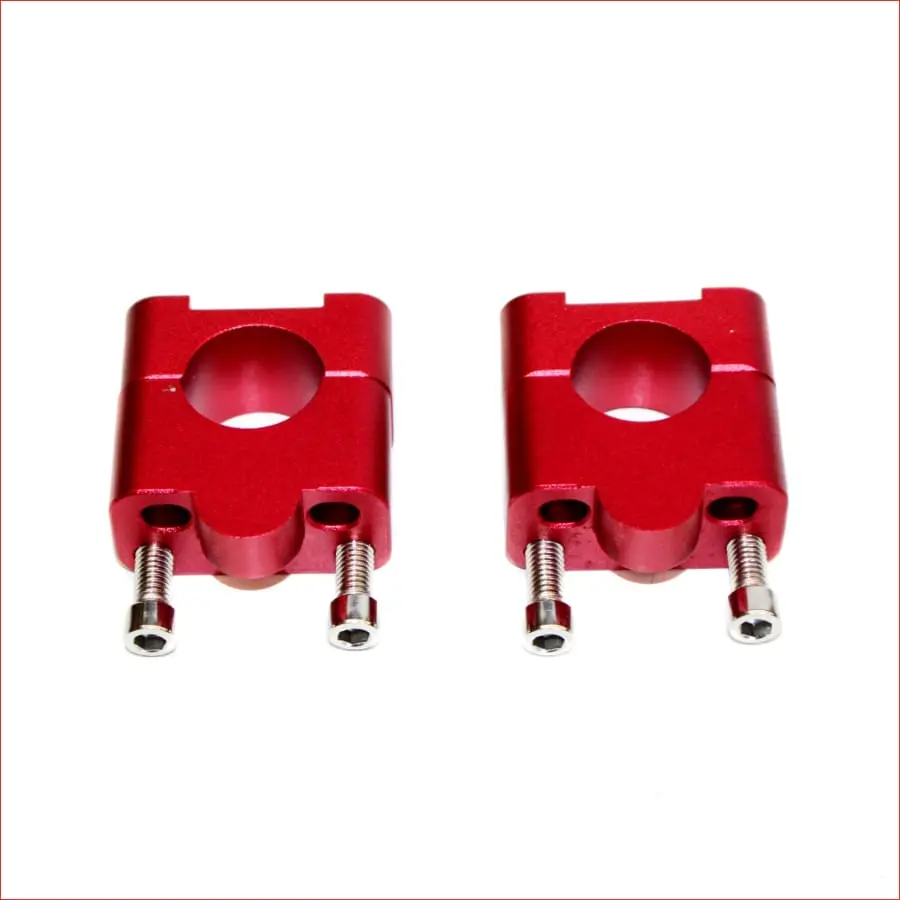 Cnc Red 7/8“ To 11/8” Handle Bar Clamp Riser 1