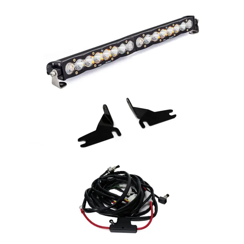 Baja Designs 2019-2021 Chevy Silverado 1500 S8 W/ 20In S8 Grille Mount Kit 1