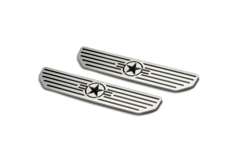 Dv8 Offroad 2018-2019 Jeep Gladiator Jl Front Sill Plates 1