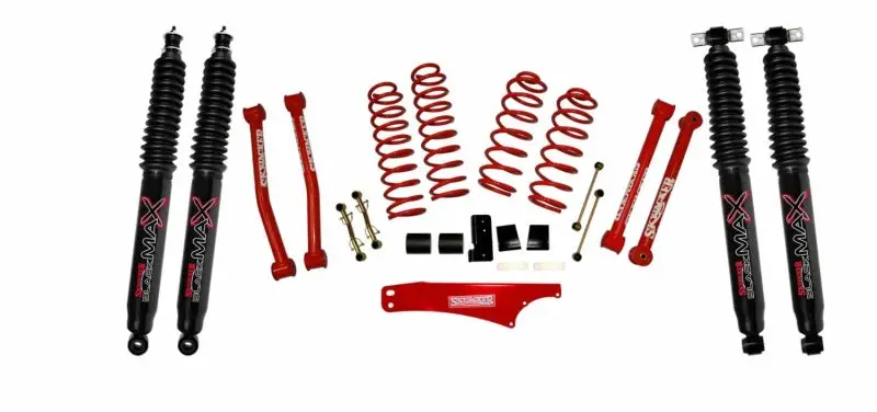 Skyjacker 2.5-3.5"Kt,07>Jk Red,Blk Ma 1