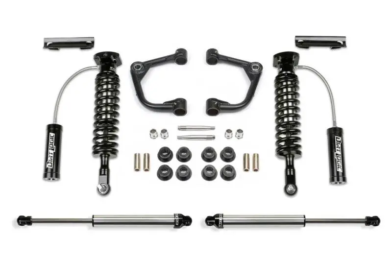 Fabtech 15-20 Ford F150 2Wd 2In Uniball Uca Sys W/Dl 2.5 Resi & 2.25 1