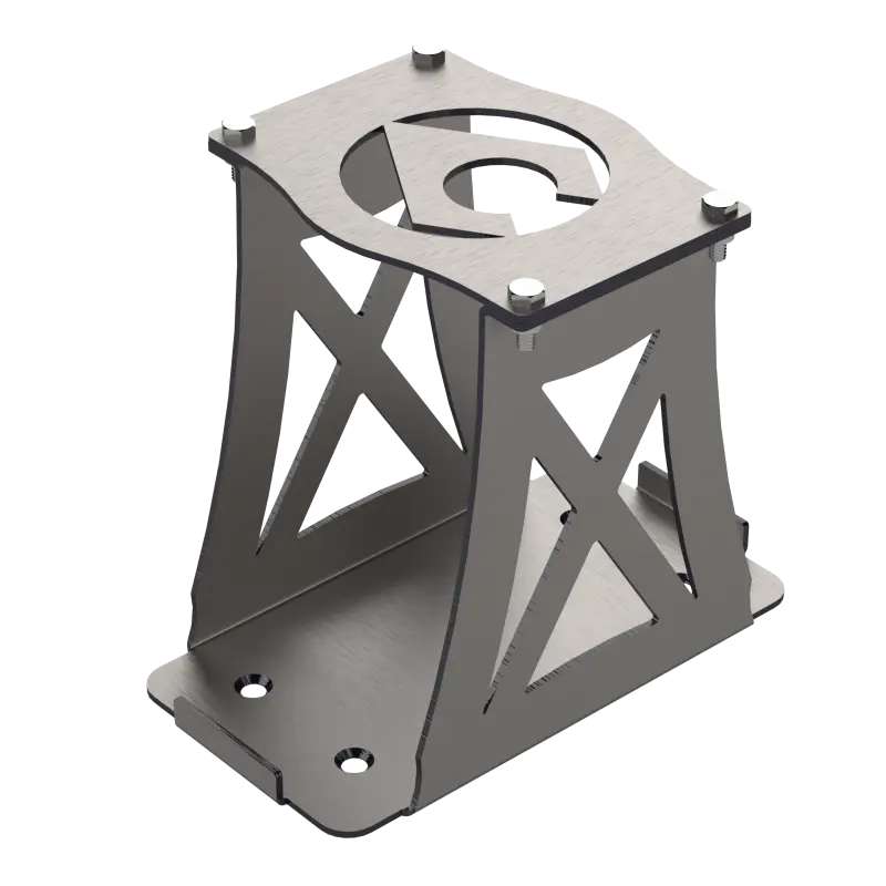 Artec Industries Group 51 Optima Battery Mount Bare Steel 1