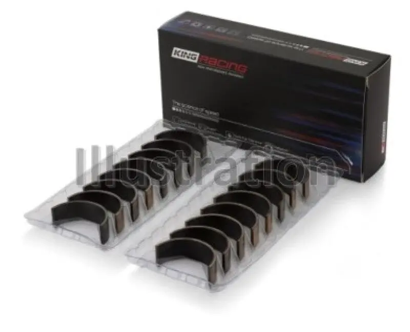 King Engine Bearings Ford 260Ci 289Ci 302 5.0L Windsor (Size Stdx) Connecting Rod Bearing Set 1