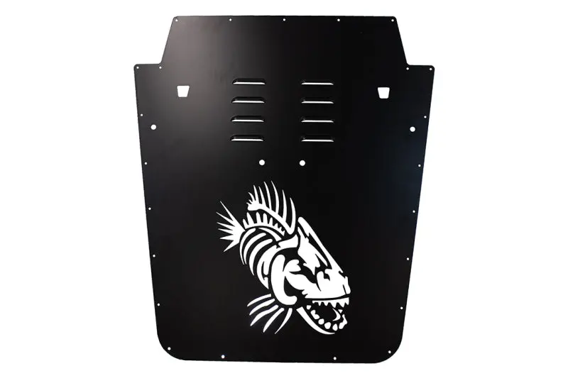 Fishbone Offroad 07-12 Jeep Wrangler Jk Hood Louver - Black 1