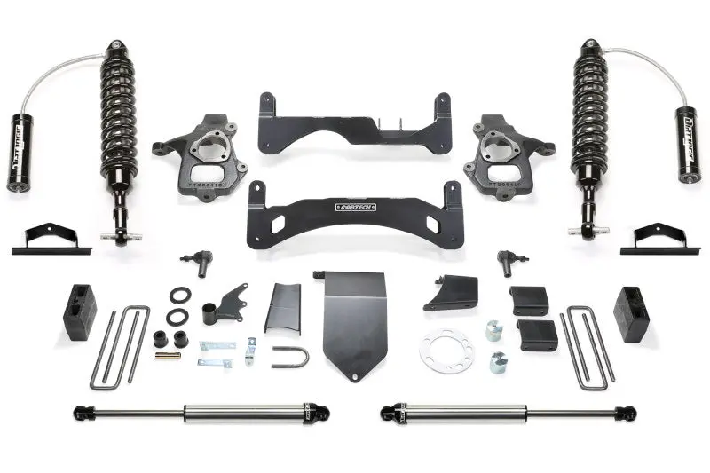 Fabtech 14-18 Gm C/K1500 P/U W/Oe Alm Or Stmp Stl Uca 6In Perf Sys G2 W/Dl 2.5 & 2.25 1