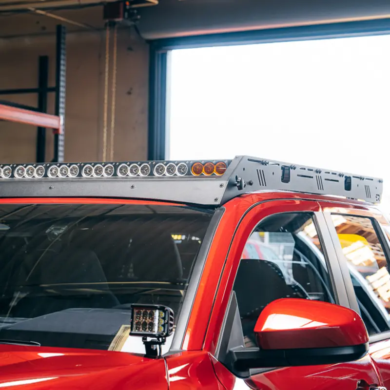 Cali Raised 2024 Toyota Tacoma Premium Roof Rack - No Lighting Cut Out 1