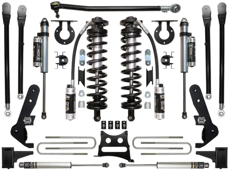 Icon 2017+ Ford F-250/F-350 4-5.5In Stage 5 Coilover Conversion System 1