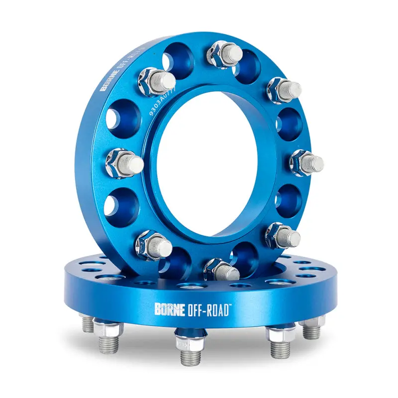 Borne Off-Road Wheel Spacers 8X170 / 125 / 25Mm M14 – Blue 1