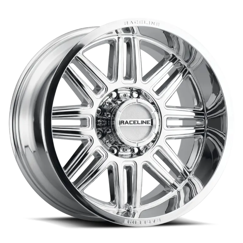 Raceline 948C Split 20X9in / 8X165.1 Bp / 0Mm Offset / 125.2Mm Bore - Chrome Wheel 1