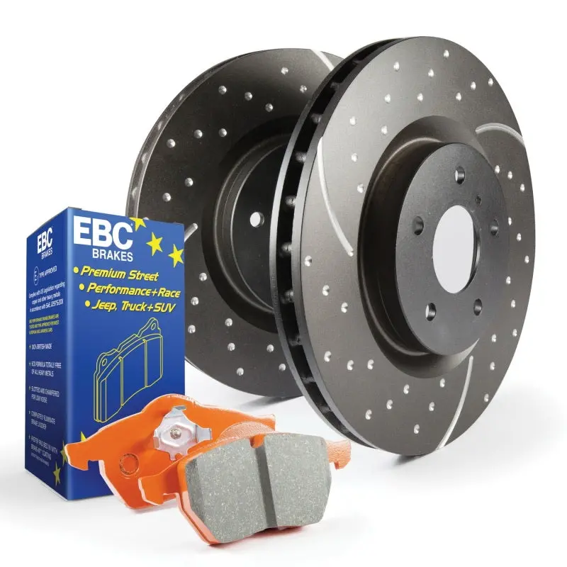 Ebc S8 Brake Pad And Rotor Kit 1