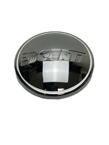 Dcenti Chrome Snap In Wheel Center Cap Ccdw1-2P Sj812-27 1