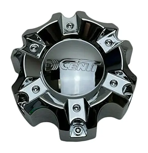 Dcenti Chrome Wheel Center Cap Cbdw6-1P 1